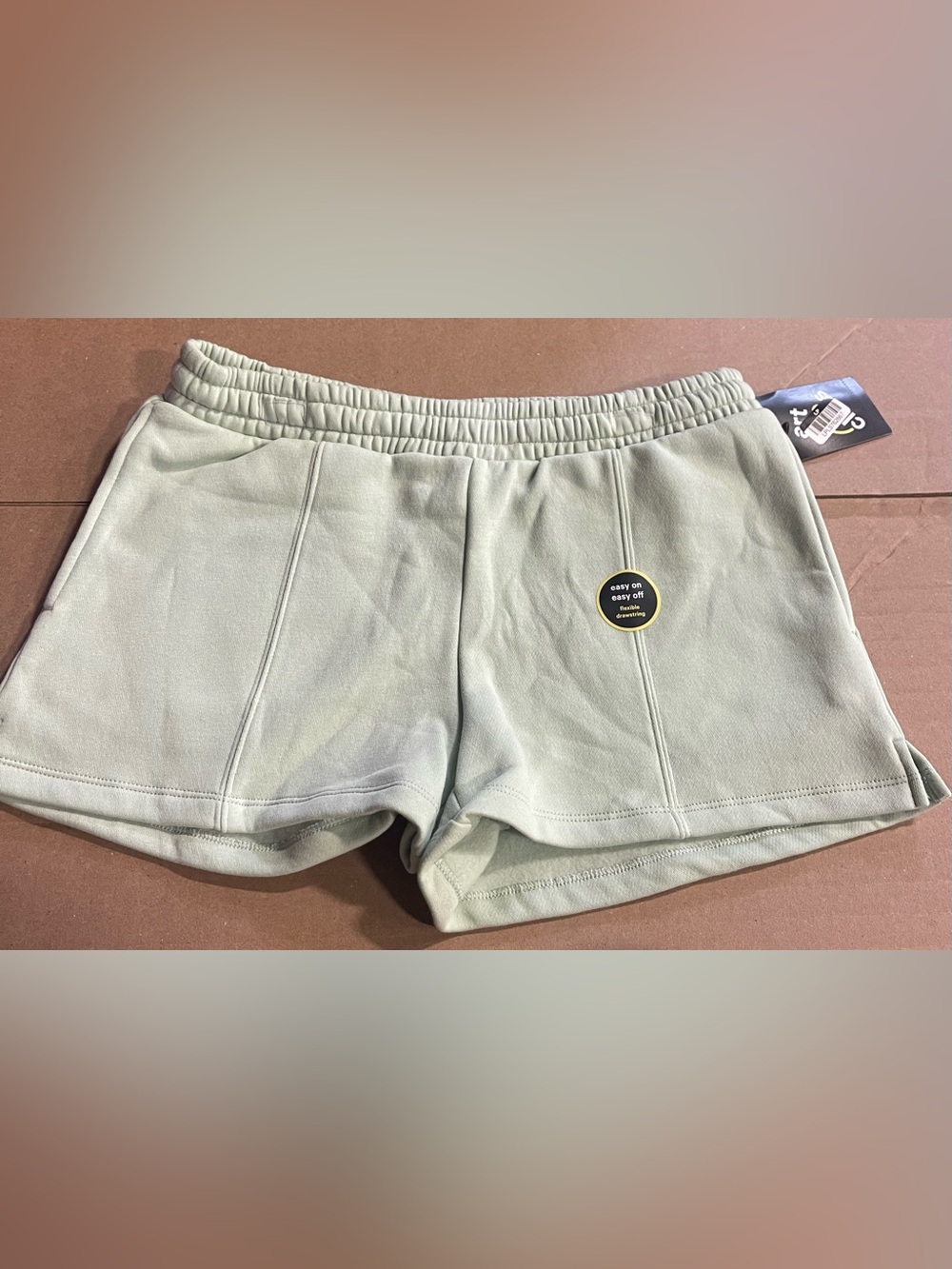 Girls fleece lined shorts